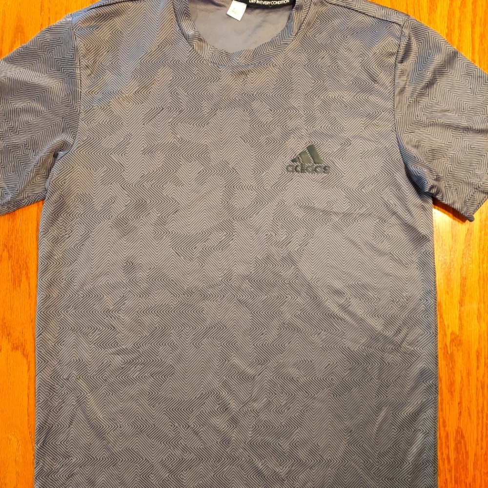 Adidas spandex material size 12/14 boys shirt